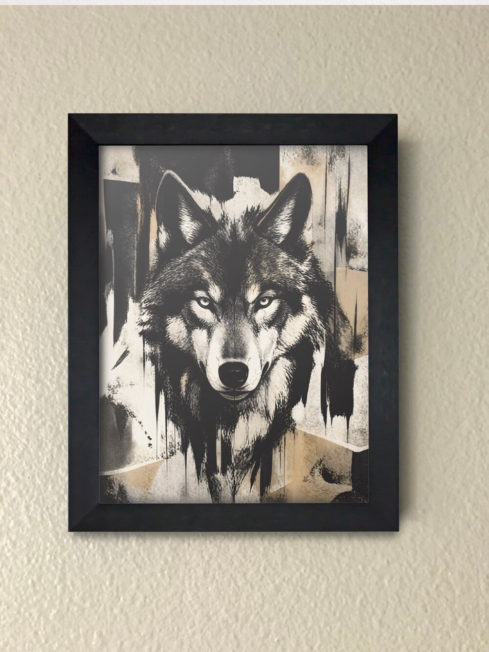 Lone Wolf Wall Art